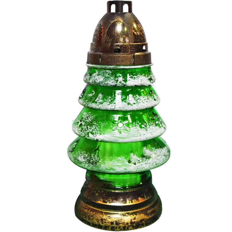 Candelă de Crăciun cu Brad 9.6 Lei (set de 6 buc), 26cm, CCR25