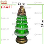 Candelă de Crăciun cu Brad Mare 12.5 Lei (set de 6 buc) 29cm, CCR37 -w
