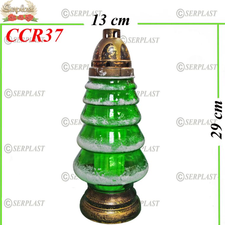 Candelă de Crăciun cu Brad Mare 12.5 Lei (set de 6 buc) 29cm, CCR37 -w