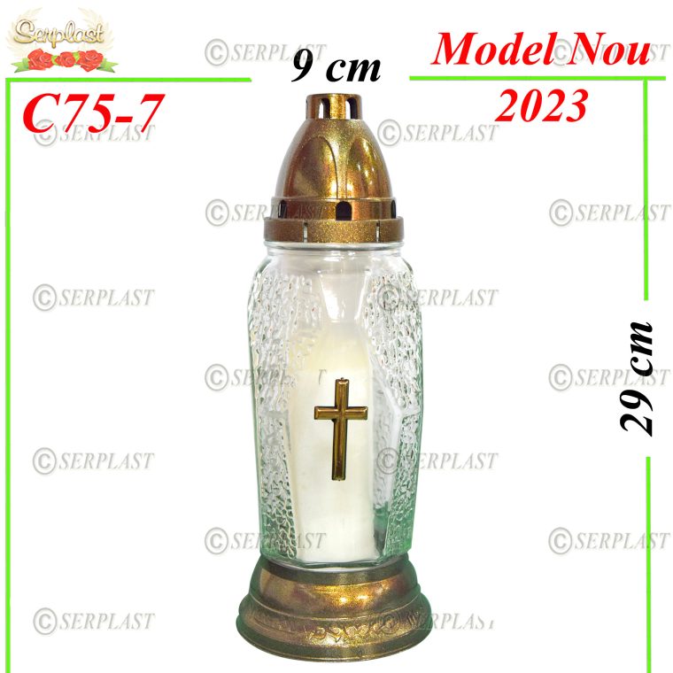 C75-7-Candela cu cruce - 7 buc.set - 14.9-lei-Candela-Serplast