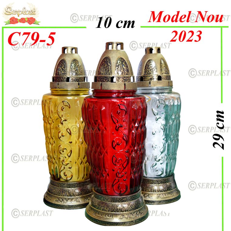 C79-5- Candela cu model- 8 buc.set- 12.7lei-Candela-Serplast