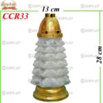 Candelă de Crăciun cu Brad 12.3 Lei (set de 6 buc) 28cm, CCR33 -w
