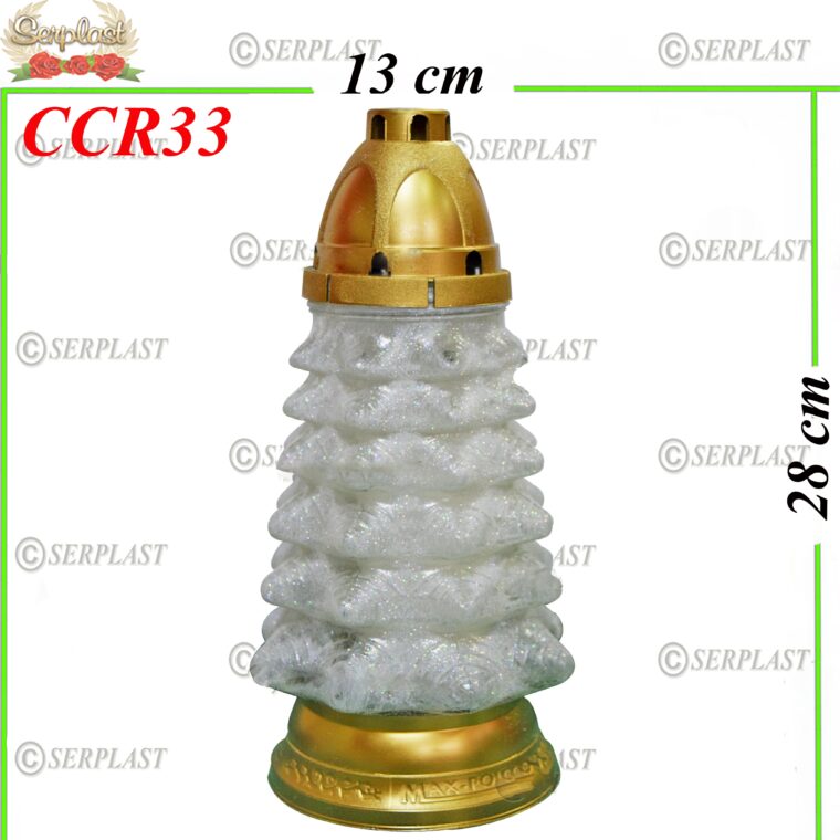 Candelă de Crăciun cu Brad 12.3 Lei (set de 6 buc) 28cm, CCR33 -w