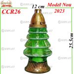 Candelă de Crăciun cu Brad 9.8 Lei (set de 6 buc), 25.5cm, CCR26 -w