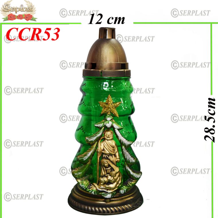 Candelă de Crăciun cu Isus 14.3 Lei (set de 6 buc) 28.5cm, CCR53 -w