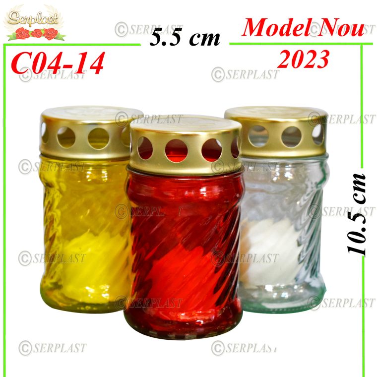 C04-14-Candela mica simpla-10buc.set-2.99Lei-Candelă-Serplast