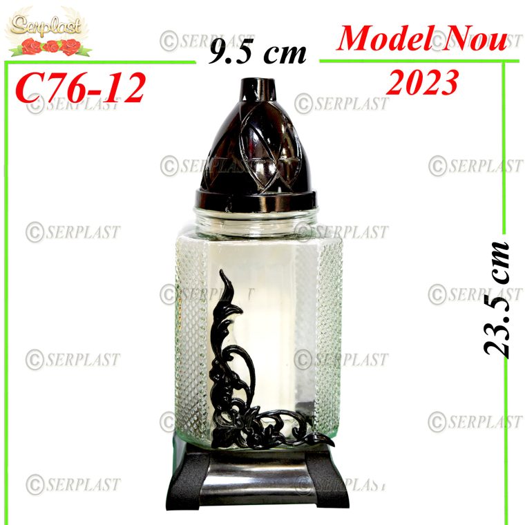 C76-12-Candela cu model-6buc.set-11.4lei-Candelă-Serplast