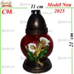 Candelă cu cală 6.8 Lei (set de 8 buc), 20cm, C98 -w