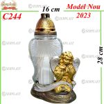 Candelă cu îngeraș 12.5 Lei (set de 5 buc) 28cm C244
