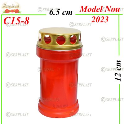C15-8-Candela din Plastic-20buc.set-3.3Lei-Candelă-Serplast