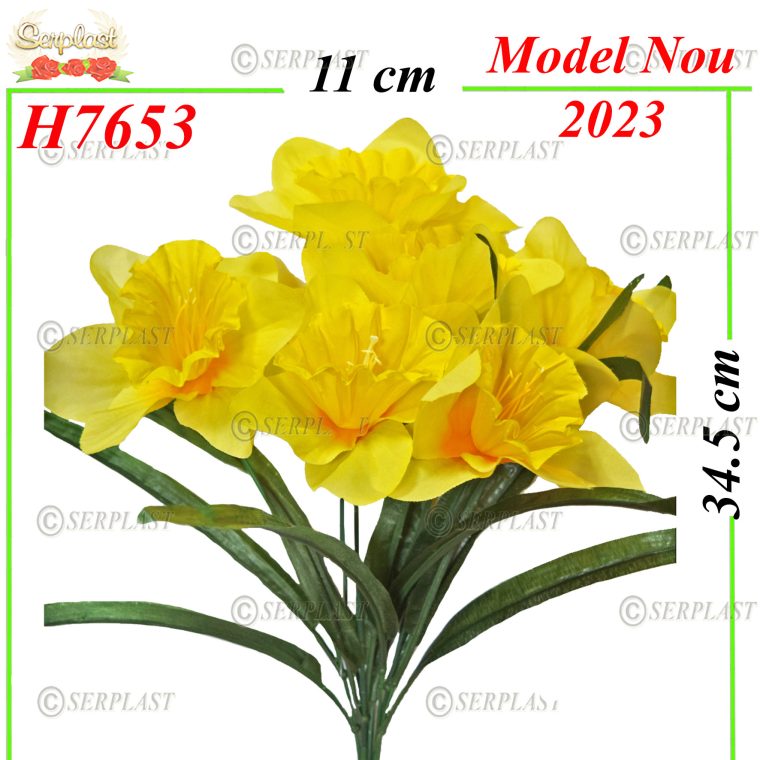 H7653-Buchet Narcis-Buchete de Flori Artificiale-Serplast