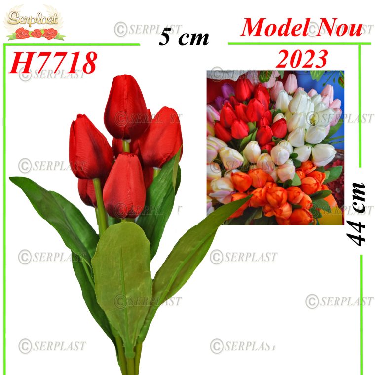 H7718-Buchet Lalele-Buchete de Flori Artificiale-Serplast