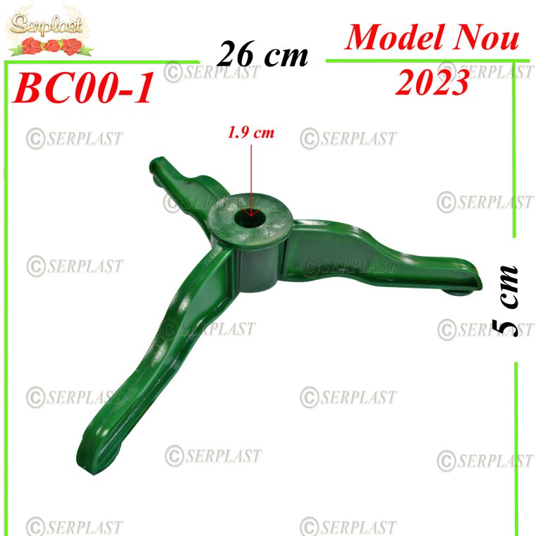 Butuc cu picior Mic pentru Brad de Crăciun BC00-1-Brad artificial de Crăciun-Serplast