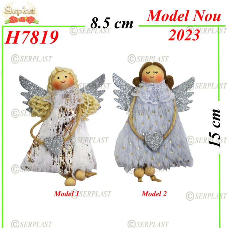 Decor Craciun îngeraș - H7819-Articole de Craciun M-Serplast