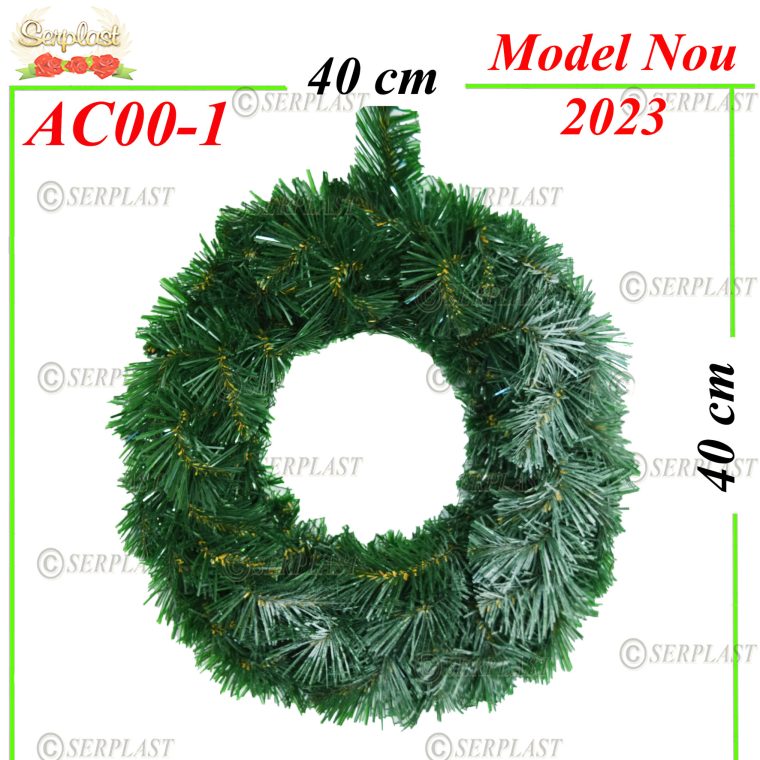 Decor pentru Ușă Advent Ø40 - AC00-1-Articole de Crăciun-Serplast