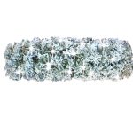 Ghirlandă Extra din Brad Artificial cu Zăpadă Extra cu sclipici 50cm, AC18-3