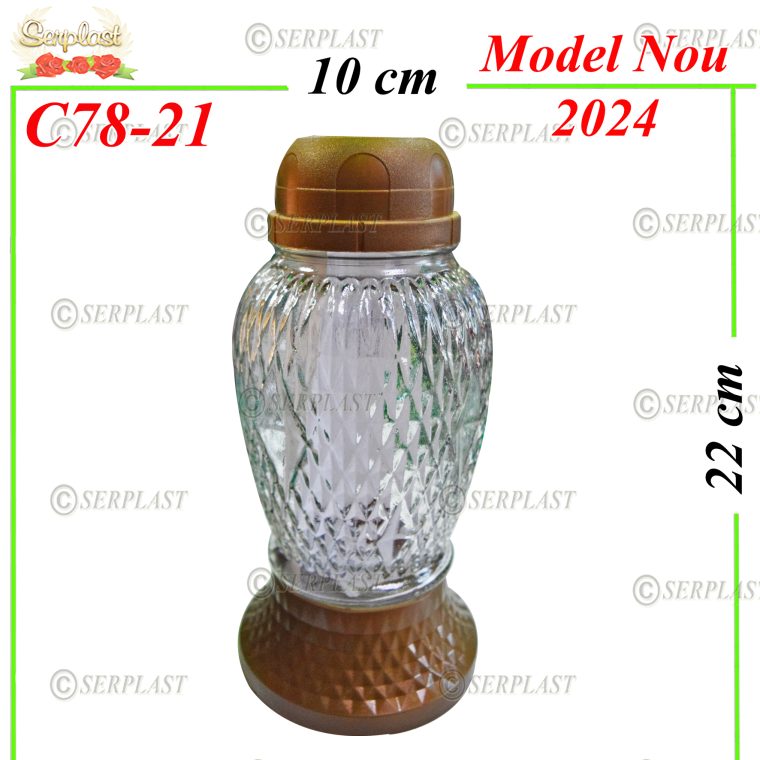 C78-21-Candela cu Solar-6buc.set-Candelă-Serplast