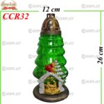 Candelă de Crăciun cu Betleem 11.5 Lei (set de 5 buc) 26cm, CCR32 -w