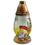Candelă cu Iepuraș 13.5 lei (set de 8 buc) 24.5cm CPA31