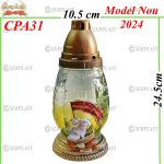 Candelă cu Iepuraș 13.5 lei (set de 8 buc) 24.5cm CPA31 -w