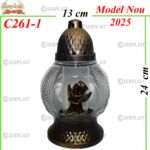 Candela cu ingeras, 13 lei , 6buc, 24cm, C261-1 -w