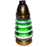 Candelă de crăciun Tip Brad 6 lei (set de 12 buc), 19cm, CCR07-1