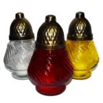 Candela rotund spiral, 4.5 lei , 6buc, 19cm, C38-1