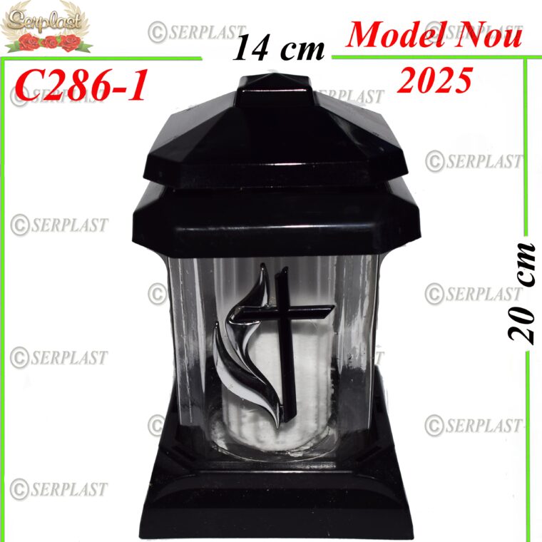 Felinar cu cruce, 14.2 lei , 20cm, C286-1 -w