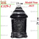 Felinar cu flori, 16.5 lei , 6buc, 26cm, C329-2 -w