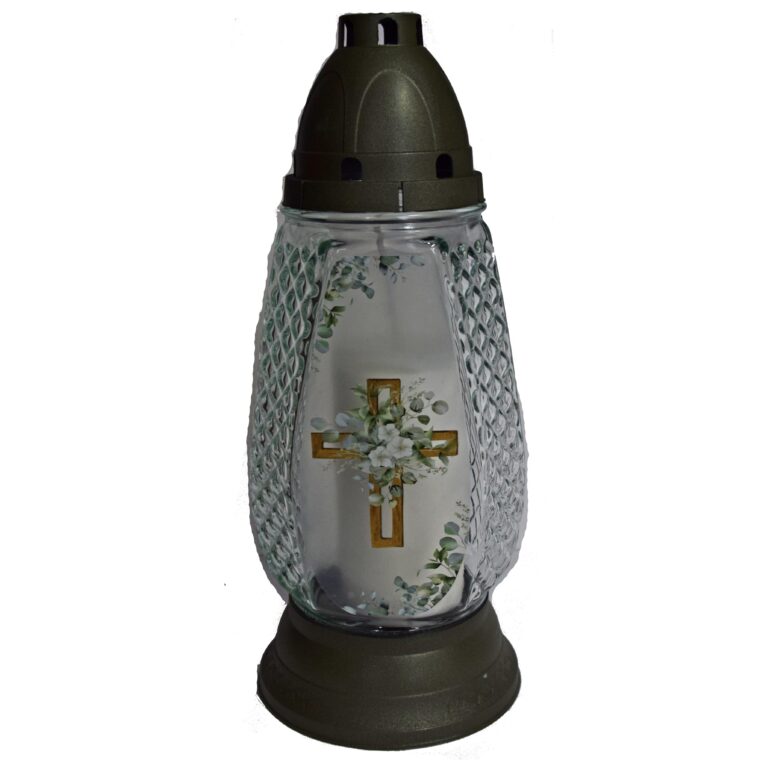 Candela cu cruce, 17 lei , 8buc, 29cm, C337-1