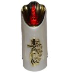 Candela cu cruce Led, 21.5 lei , 16cm, C376-1