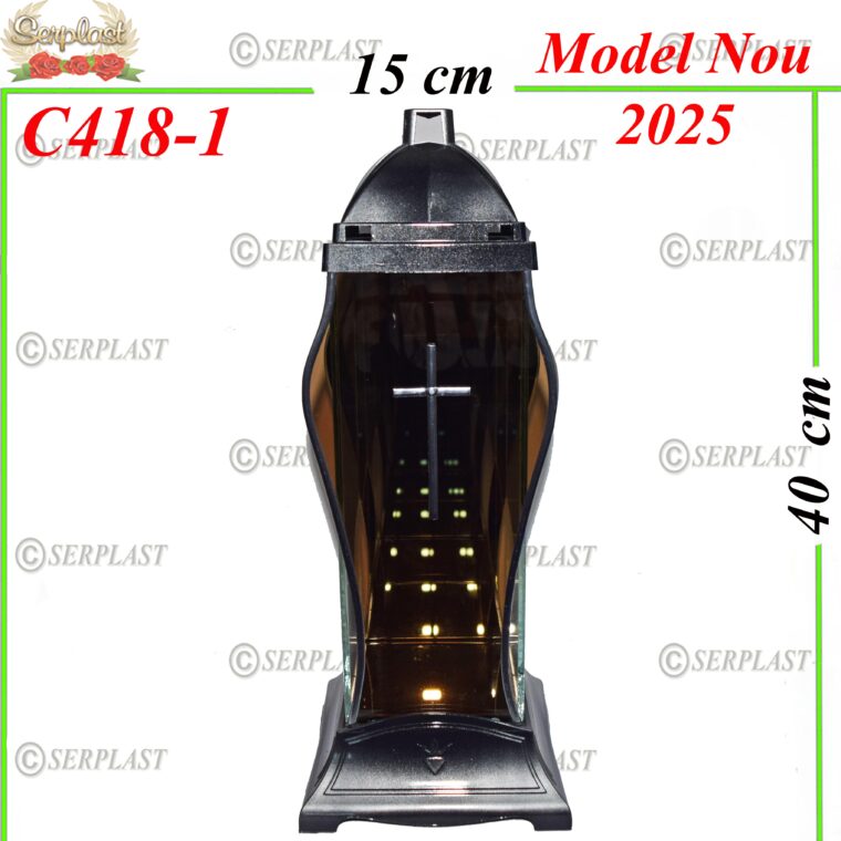 Felinar cu cruce 68 lei , 40cm, C418-1 -w
