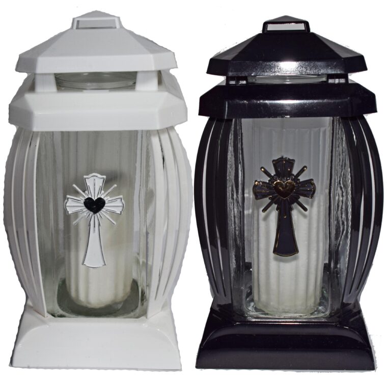 Candela cu cruce si inima, 19.8 lei , 6buc, 25cm, C370-1
