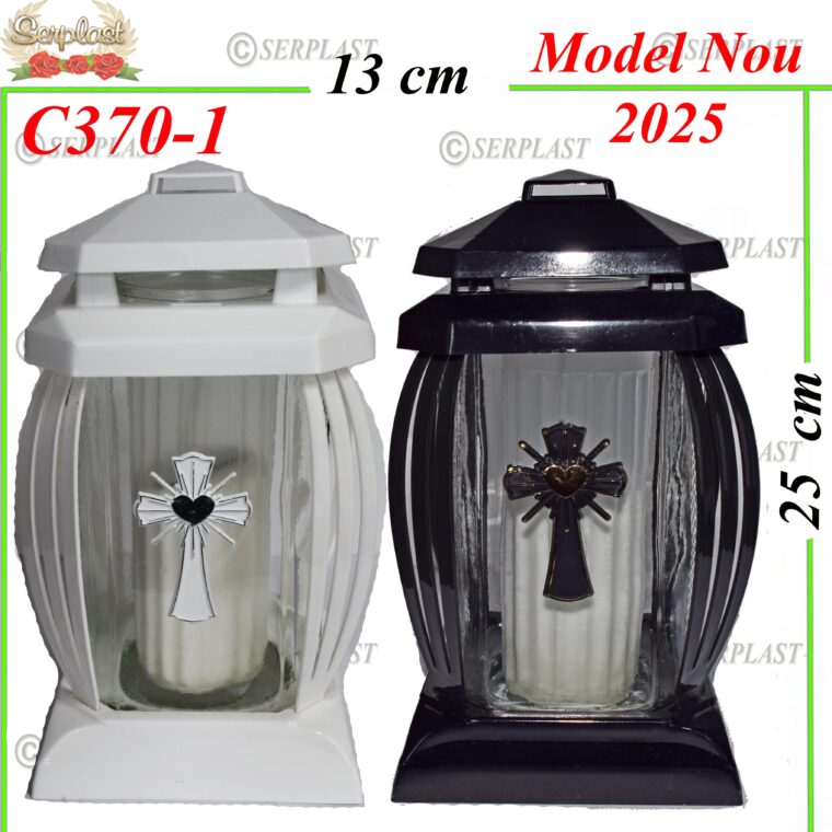 Candela cu cruce si inima, 19.8 lei , 6buc, 25cm, C370-1 -w