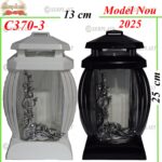Candela cu trandafir, 19.8 lei , 6buc, 25cm, C370-3 -w