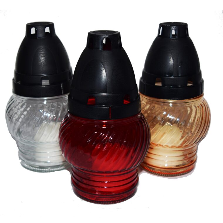 Candelă spiral rotund 2.7 lei mixt, (set de 10 buc), 14cm, C11-3