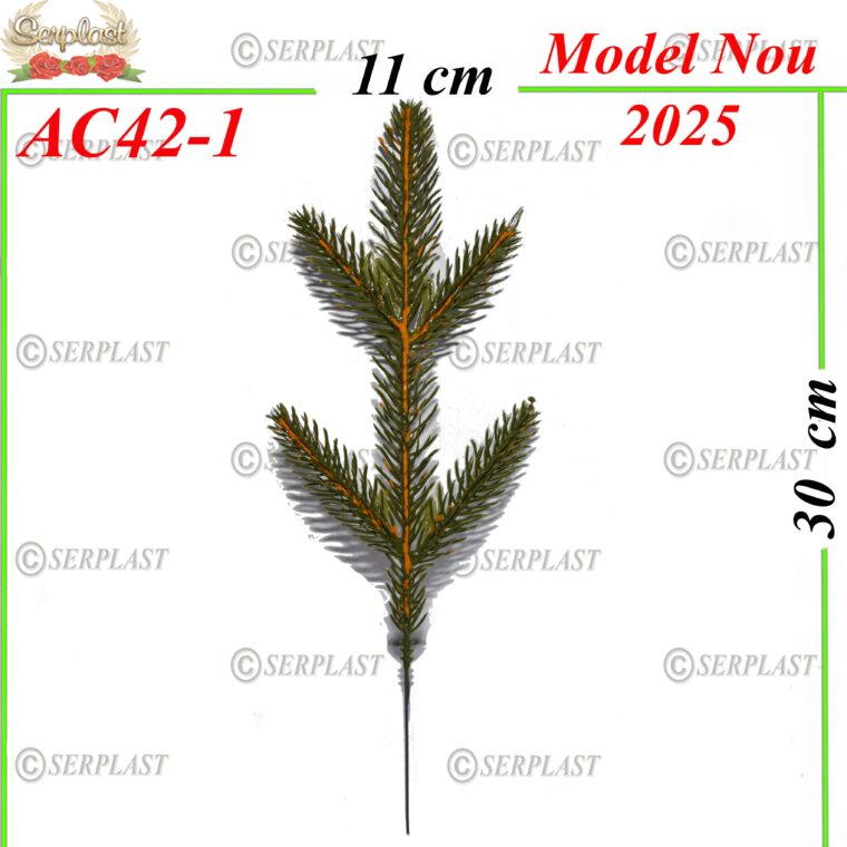 Crenguta verde 3d cu 5 ramuri, AC42-1 -w