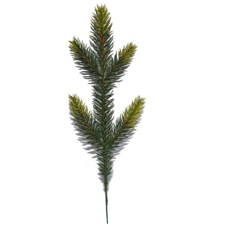 Crenguta verde bicolor 3d cu 5 ramuri, AC41