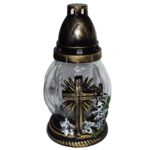Candelă cu cruce 8.3 lei, (set de 7 buc), 21cm, C139-1
