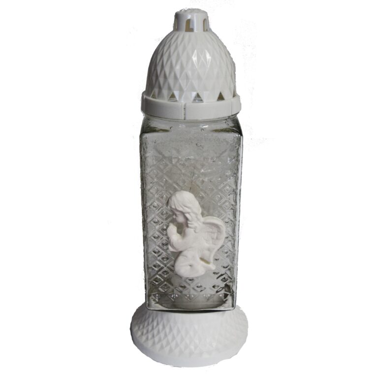 Candelă cu ingeras 11.5 lei, (set de 6 buc), 28cm, C230-1