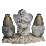 Candelă cu ingeras 14.5 lei, 28cm, C293-1