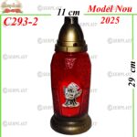 Candelă cu ingeras 14.5 lei, (set de 7 buc), 29cm, C293-2 -w