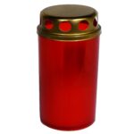 Candelă plastic cu capac 2.2 lei, (set de 28 buc), 11cm, C05-1