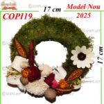Coroane din Paie cu muşchi împodobit Ø20, COPI19 - w