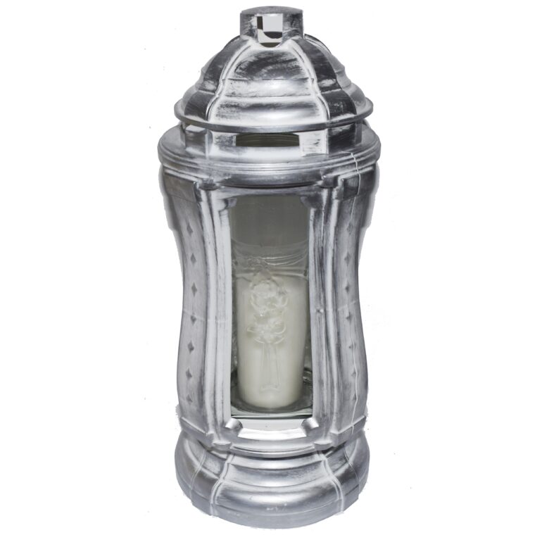 Candelă cu cruce 29 lei (set de 6 buc), 33cm, C402-1