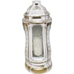 Candelă cu cruce 29 lei (set de 6 buc), 33cm, C402-3