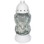 Candelă cu flori 13 lei (set de 6 buc), 32cm, C257-2