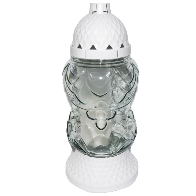 Candelă cu flori 13 lei (set de 6 buc), 32cm, C257-2
