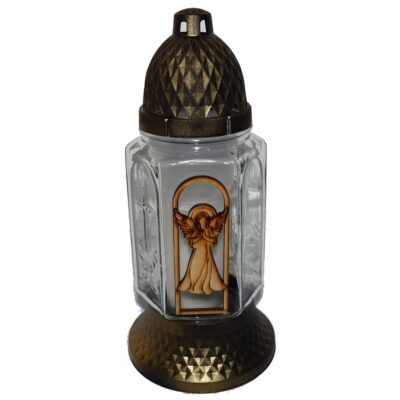 Candelă cu ingeras 11.5 lei (set de 6 buc) 25 cm, C223-1