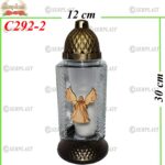 Candelă cu ingeras 14.5 lei (set de 6 buc), 30cm, C292-2 -w